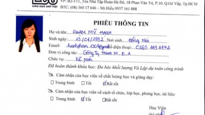Nhận xét của học viên về Trung Tâm Giáo Dục Đất Việt