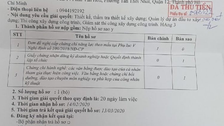 Dịch vụ tư vấn xin cấp chứng chỉ năng lực hoạt động xây dựng