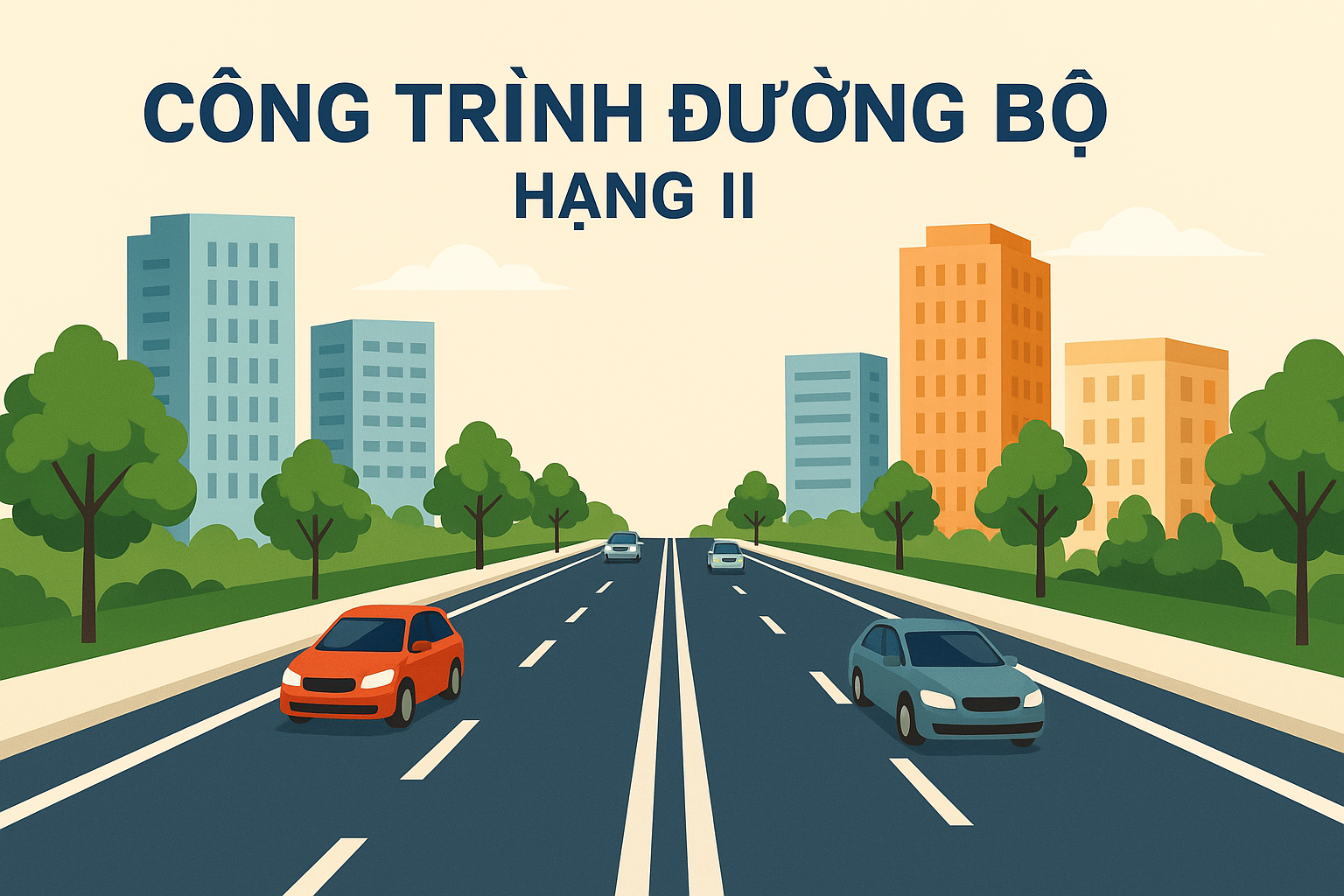 Thiết kế xây dựng công trình - Công trình Đường bộ - Hạng II