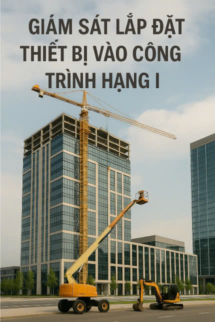 Giám sát công tác lắp đặt thiết bị công trình - Hạng I